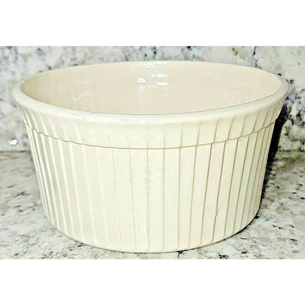 Vintage Stangl Pottery Cookrite Ovenware Small‎ Oval Casserole Dish Trenton NJ